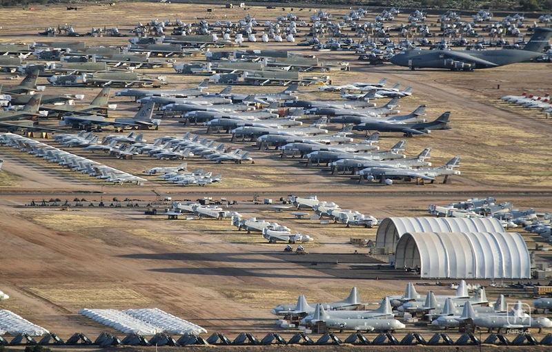 Illustration for article titled The World's Most Bizarre Aircraft Graveyards